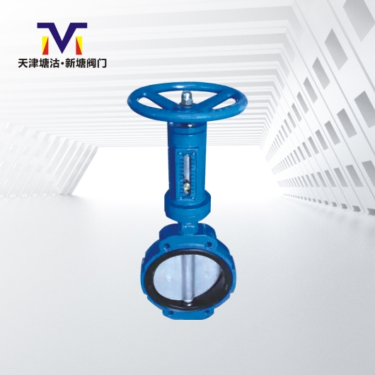 船用蝸輪對夾蝶閥